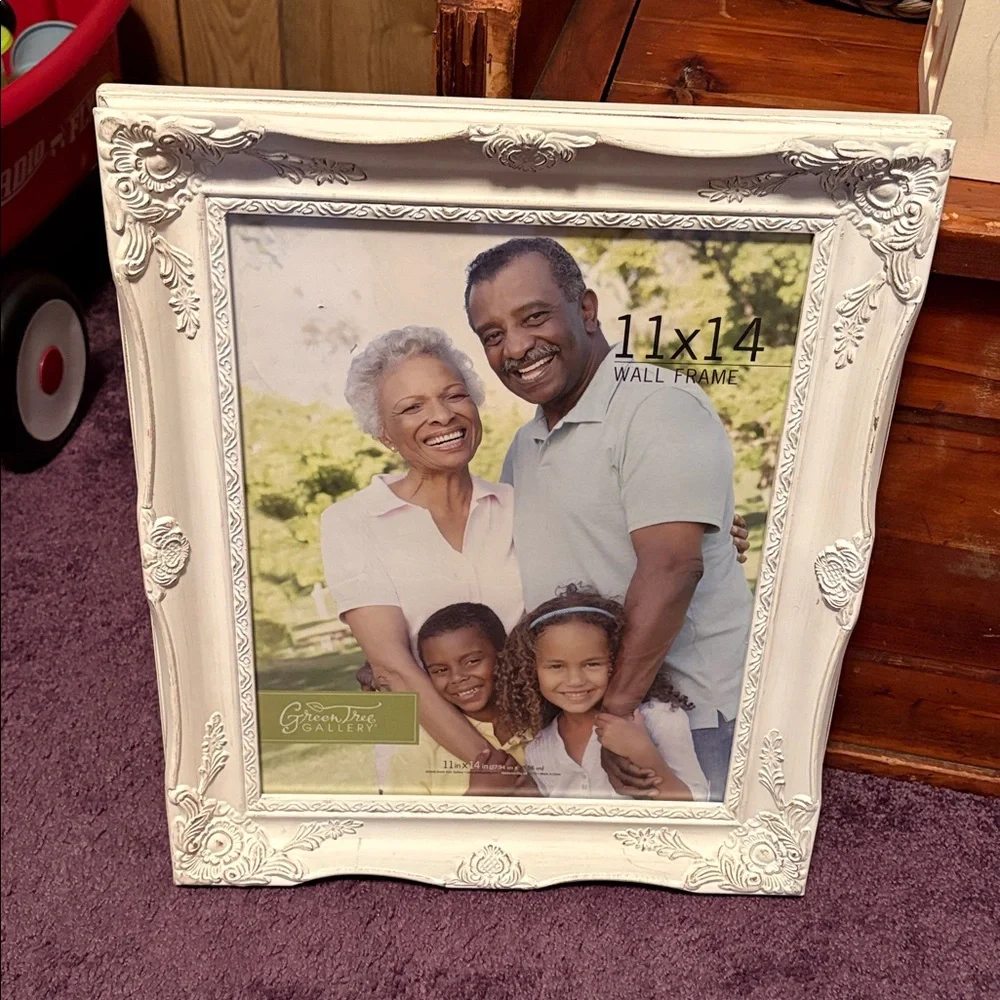 Shabby Chic New White Wall Frame from Hobby Lobby